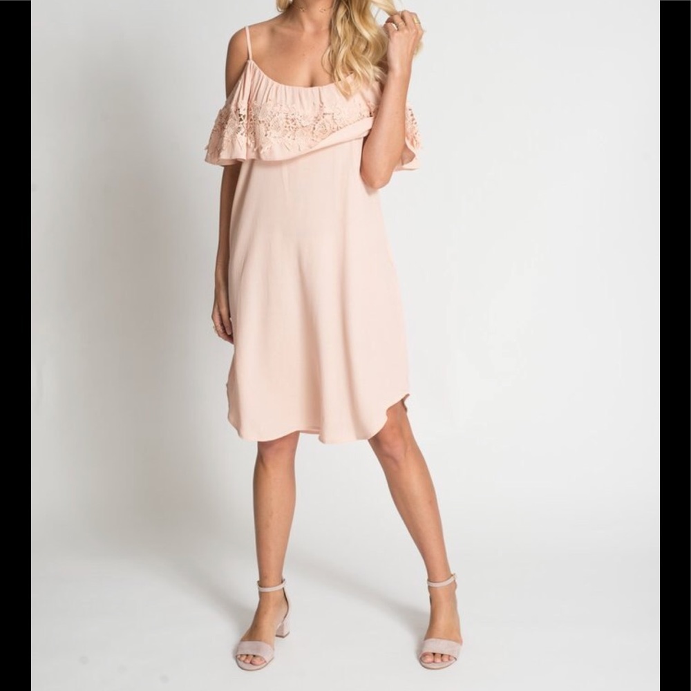 Ruffle top dress